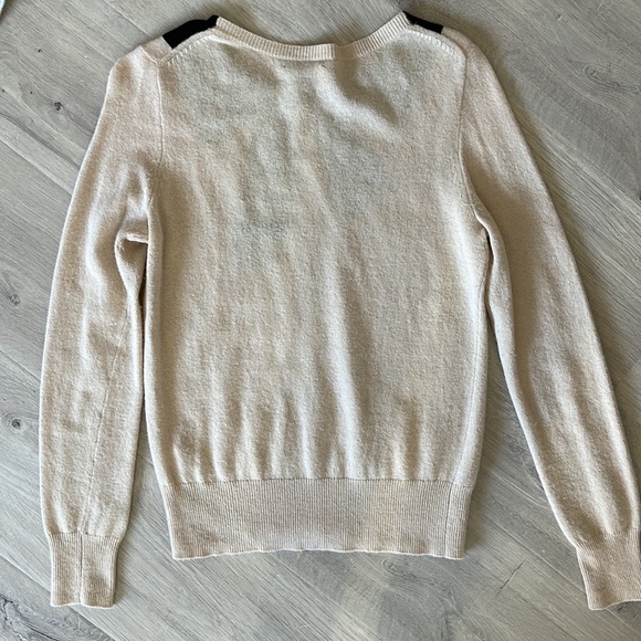 Jcrew oversized ribbon bow printed knit top - Picture 8 of 10